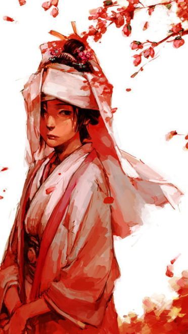 纯洁无暇 白无垢 动漫手机壁纸下载