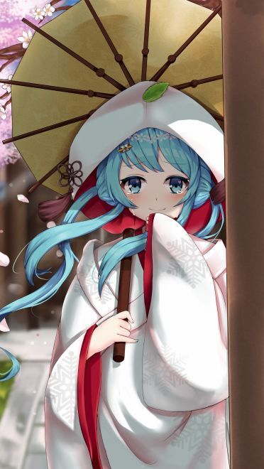 纯洁无暇 白无垢 动漫手机壁纸下载