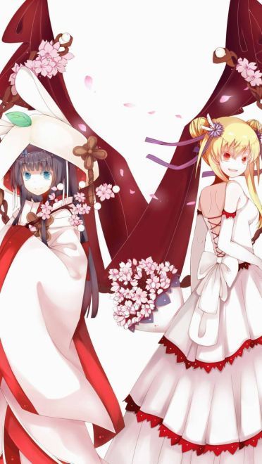 纯洁无暇 白无垢 动漫手机壁纸下载