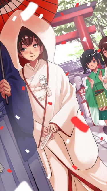 纯洁无暇 白无垢 动漫手机壁纸下载