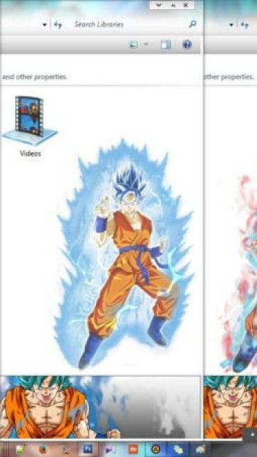 龙珠 孙悟空&卡卡罗特 win7电脑主题