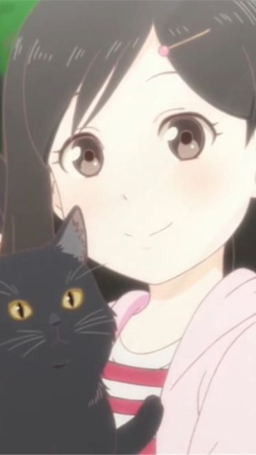 新海诚 她和她的猫唯美人物剧照 动漫电脑壁纸下载