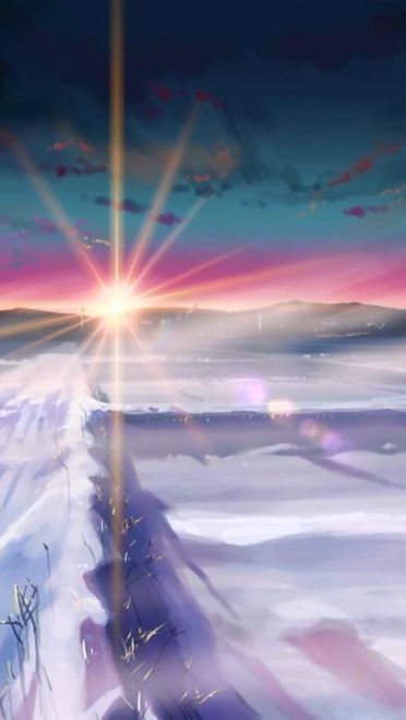 新海诚 秒速五厘米动漫电脑壁纸下载