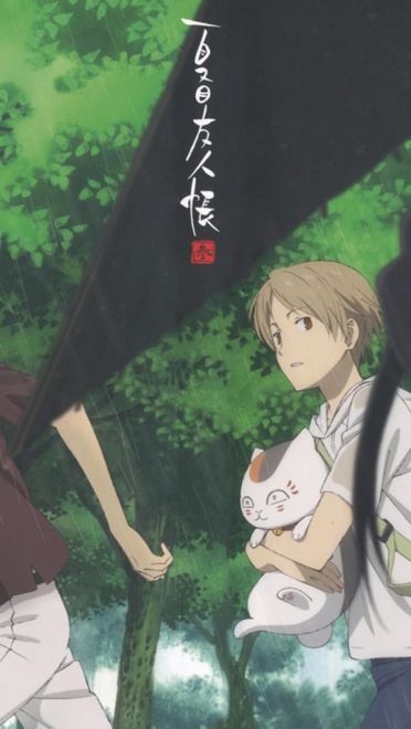 夏目友人帐 猫咪老师可爱桌面壁纸下载