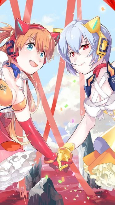 二次元大众女神 绫波丽电脑桌面壁纸下载