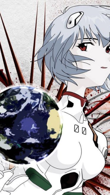 二次元大众女神 绫波丽电脑桌面壁纸下载