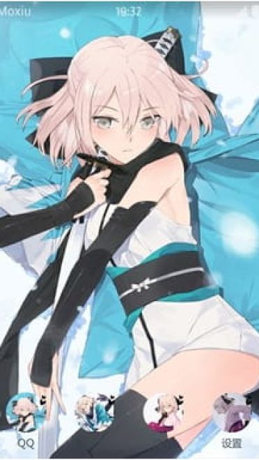 fate 樱saber 冲田总司 安卓手机主题下载