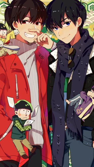 阿松同人创作系列手机壁纸图集(1)