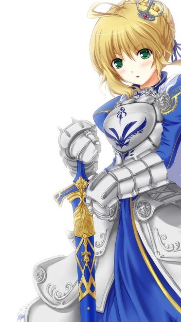 FATE吾王saber高清电脑壁纸下载