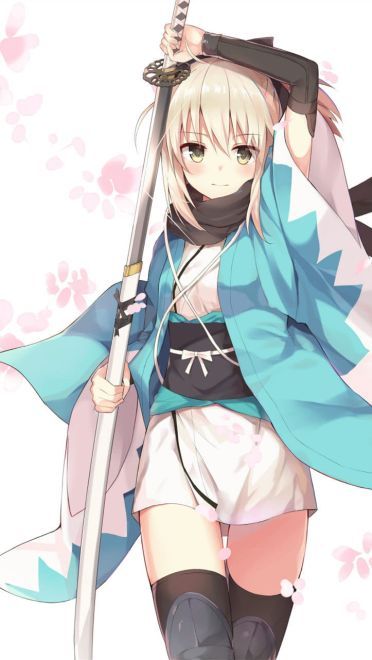 Fate 冲田总司 樱saber 安卓手机主题下载