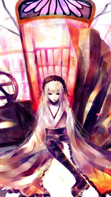 日本动漫 蔷薇少女超萌高清电脑壁纸下载