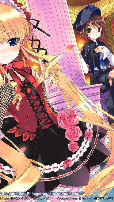 日本动漫 蔷薇少女超萌高清电脑壁纸下载