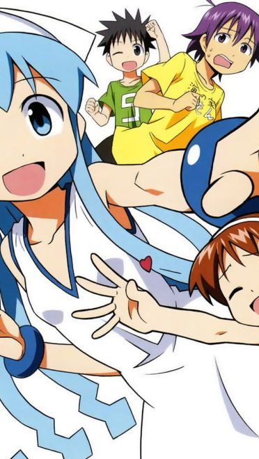 侵略!乌贼娘 高清电脑壁纸下载 的说