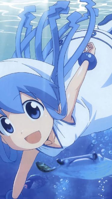 侵略!乌贼娘 高清电脑壁纸下载 的说