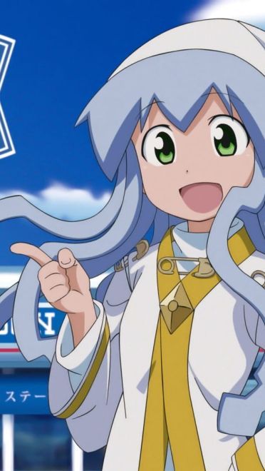 侵略!乌贼娘 高清电脑壁纸下载 的说