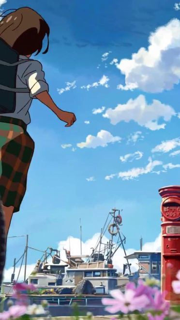 新海诚作品 十字路口 动漫电脑壁纸下载