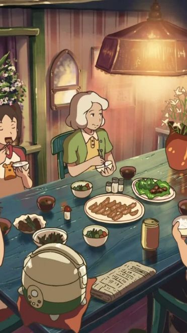 新海诚作品 猫的集会 动漫电脑壁纸下载