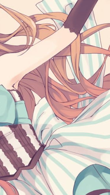 精细绘制美少女插画 电脑桌面壁纸(1)