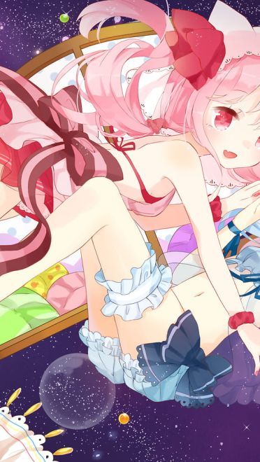 精细绘制美少女插画 电脑桌面壁纸(1)