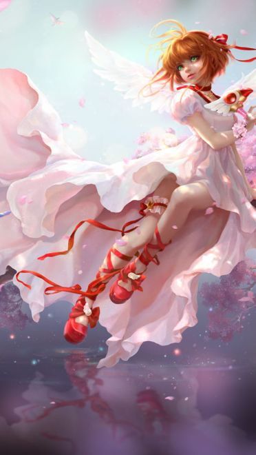 精细绘制美少女插画 电脑桌面壁纸(1)