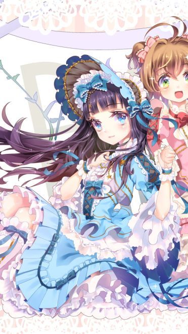 精细绘制美少女插画 电脑桌面壁纸(1)