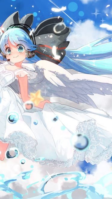 精细绘制美少女插画 电脑桌面壁纸(1)