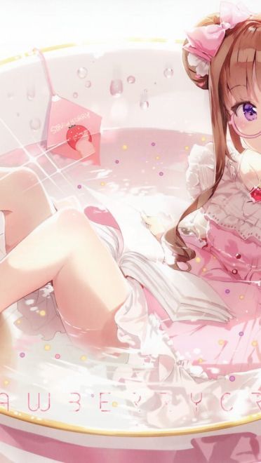 精细绘制美少女插画 电脑桌面壁纸(1)