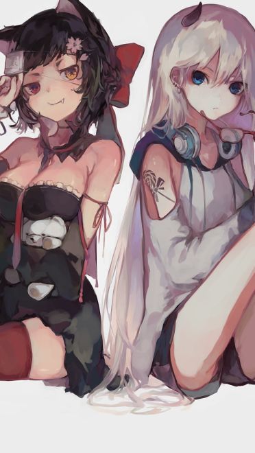 精细绘制美少女插画 电脑桌面壁纸(1)