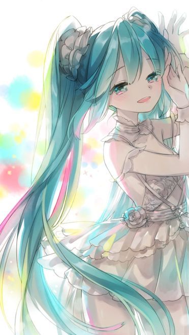 穿着婚纱的女孩 手机壁纸美图