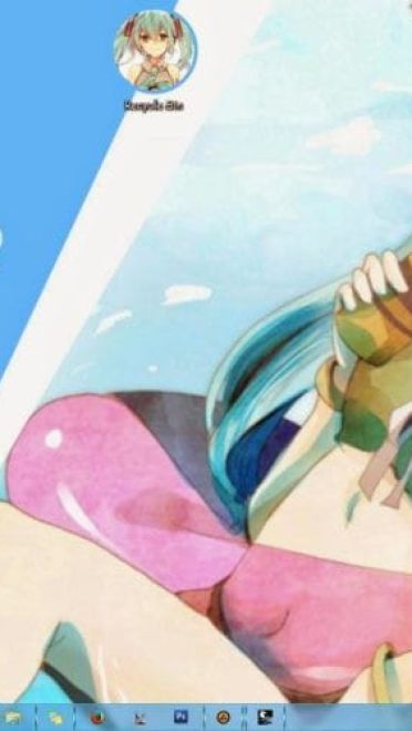 公主殿下初音未来 WIN7主题下载