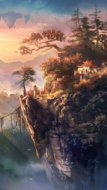 精美画质二次元风景图 滚动手机壁纸(1)
