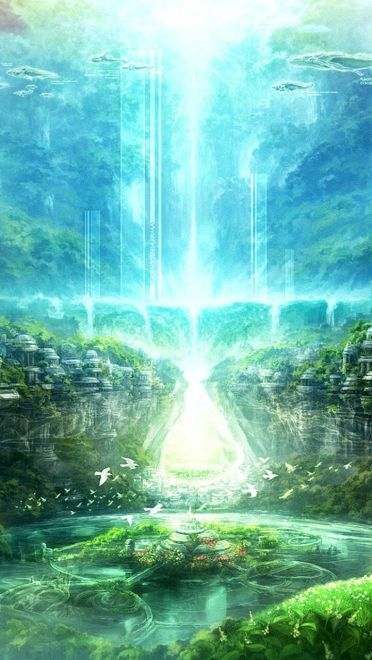 精美画质二次元风景图 滚动手机壁纸(1)