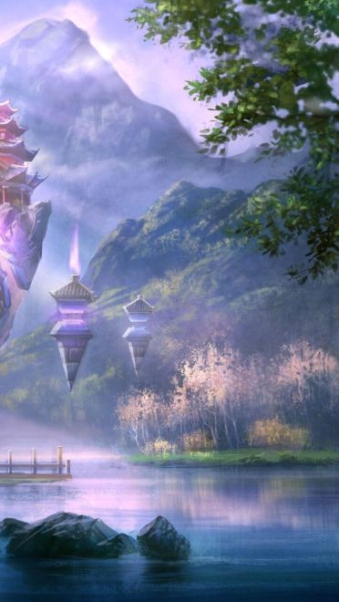 精美画质二次元风景图 滚动手机壁纸(1)