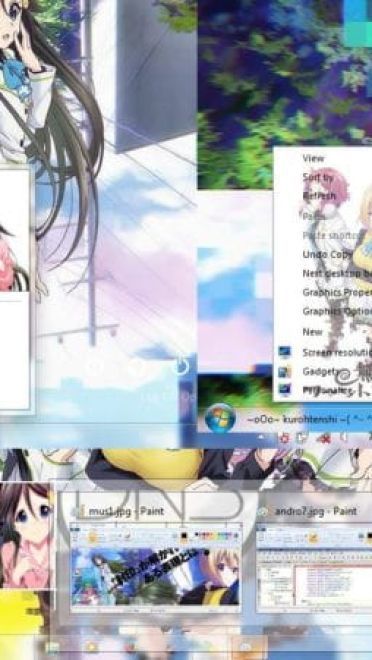 无彩限的怪灵世界 win7主题下载