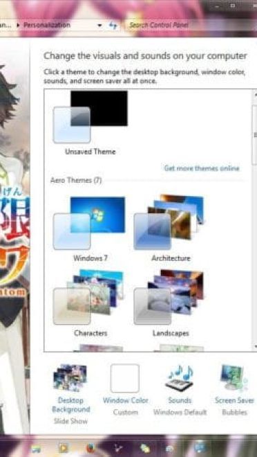 无彩限的怪灵世界 win7主题下载