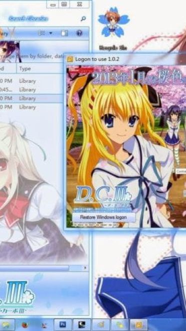 初音岛3（Da Capo III）win7电脑主题下载