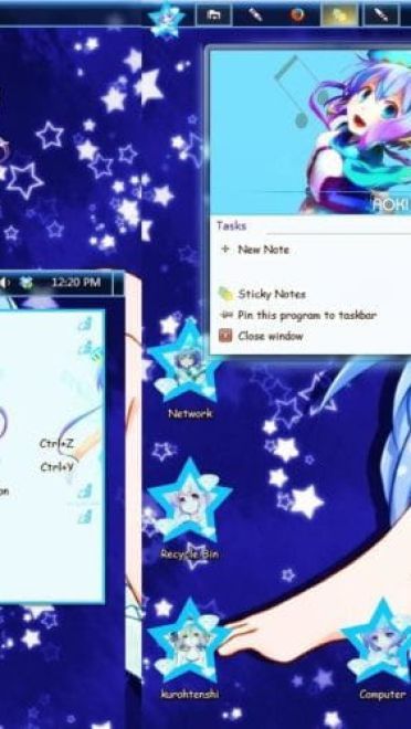 V家 苍姬lapis（苍姫ラピス）win7动漫主题下载