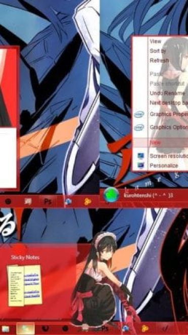 斩妹 斩·赤红之瞳!win8.1主题下载