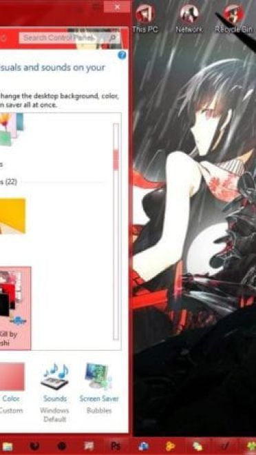 斩妹 斩·赤红之瞳!win8.1主题下载