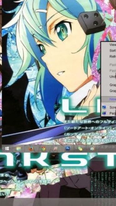 刀剑神域 桐谷和人win8电脑主题下载