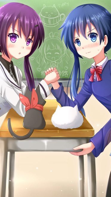 请问您今天要来点兔子吗动漫高清电脑桌面壁纸(1)