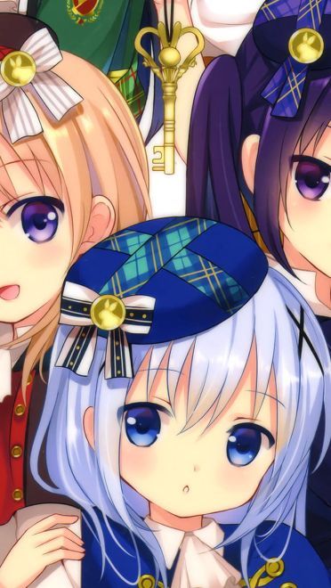 请问您今天要来点兔子吗动漫高清电脑桌面壁纸(1)