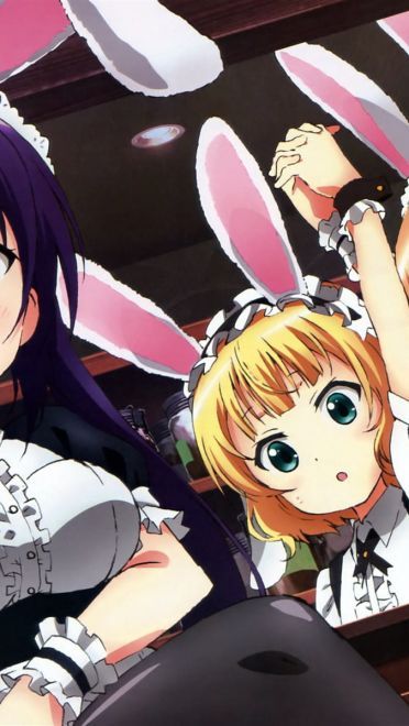 请问您今天要来点兔子吗动漫高清电脑桌面壁纸(1)