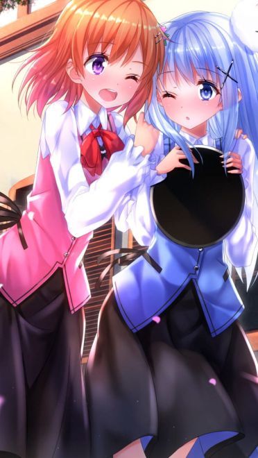 请问您今天要来点兔子吗动漫高清电脑桌面壁纸(1)