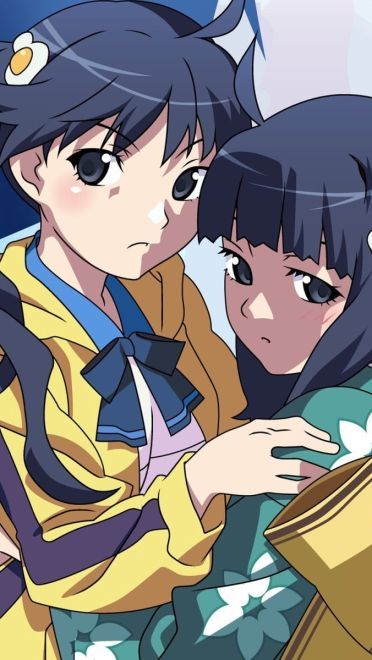 日本动漫《伪物语》动漫高清电脑桌面壁纸(1)