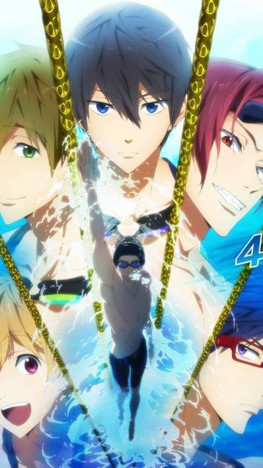 Free!男子游泳部动漫电脑桌面壁纸第二辑(1)