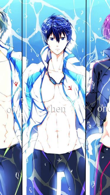 Free!男子游泳部动漫电脑桌面壁纸第一辑(1)