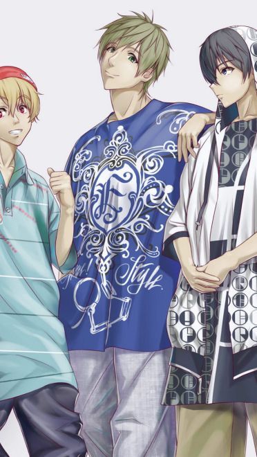 Free男子游泳部高清动漫桌面壁纸(一)(1)