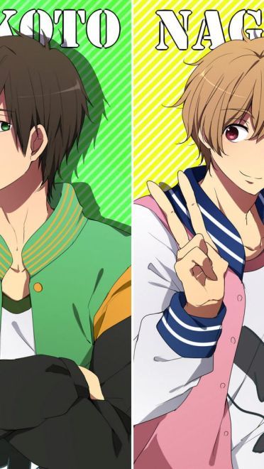 Free男子游泳部高清动漫桌面壁纸(一)(1)