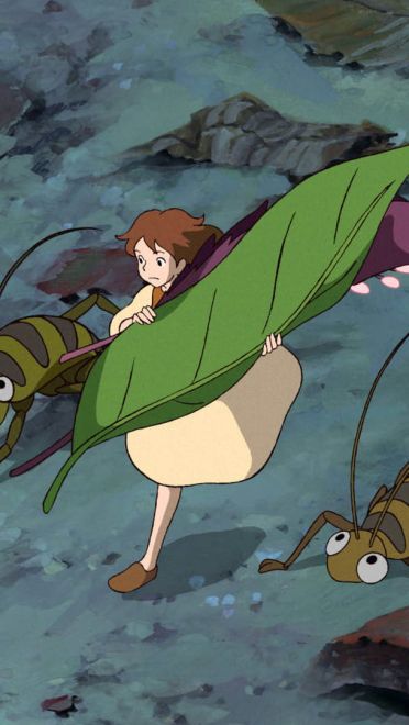 借东西的小人阿莉埃蒂高清动漫电脑壁纸(1)